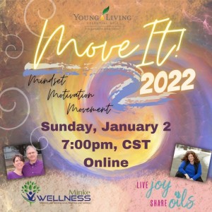 Let's get moving in 2022 - mindset, motivation, and movement! Capture a vision for your wellness this year!